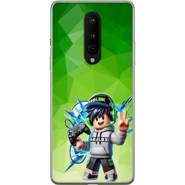 Kompatibelt Mobildeksel til OnePlus 8 Spelande avatarfigur grønn