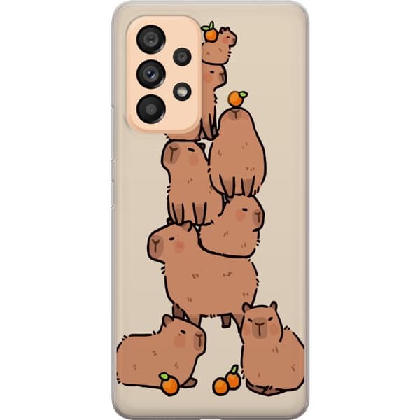 Kompatibel Mobilcover til Samsung Galaxy A53 5G Kapybara
