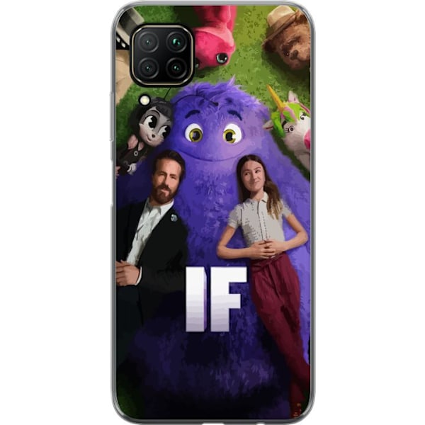 Huawei P40 lite Läpinäkyvä kuori IF: Låtsaskompisar