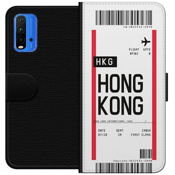 Xiaomi Redmi Note 9 4G Tegnebogsetui Hongkong