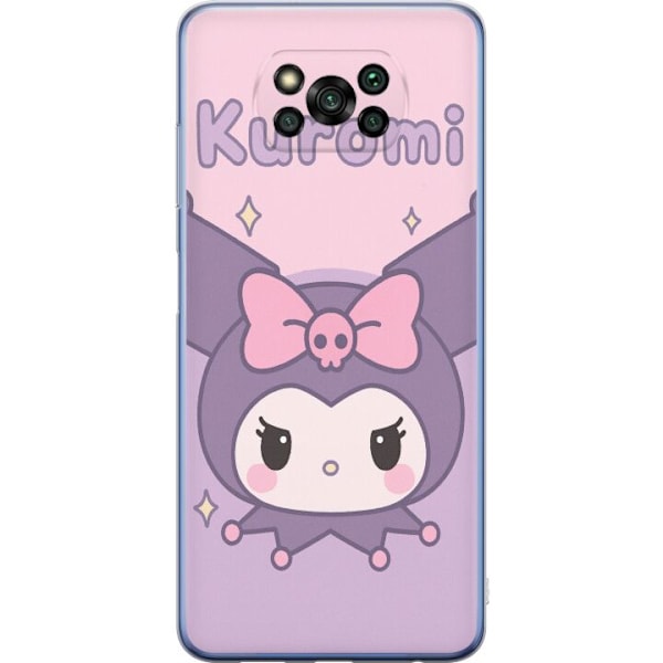 Xiaomi Poco X3 Pro Läpinäkyvä kuori Kuromi Kawaii