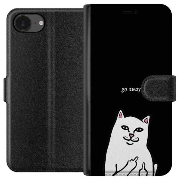 Apple iPhone 16e Plånboksfodral Meme! Katt