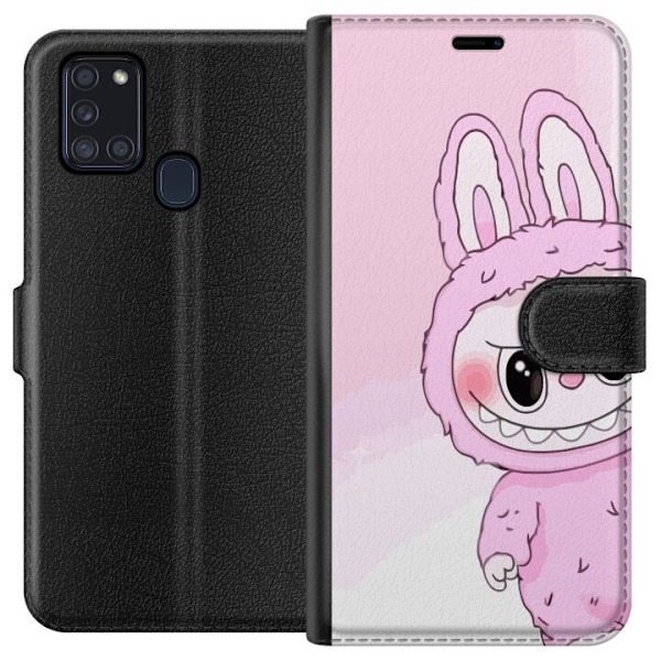 Samsung Galaxy A21s Lommeboketui Labubu Bunny-serien
