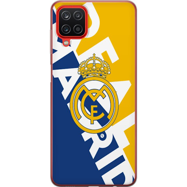 Samsung Galaxy A12 Läpinäkyvä kuori Real Madrid
