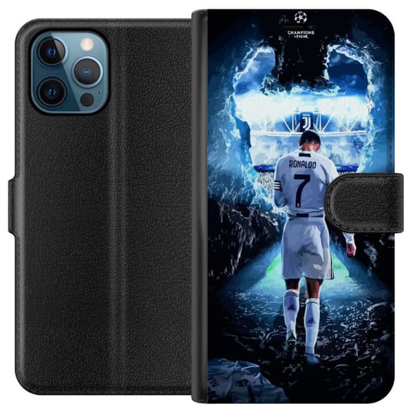 Kompatibel Tegnebogsetui til Apple iPhone 12 Pro Ronaldo