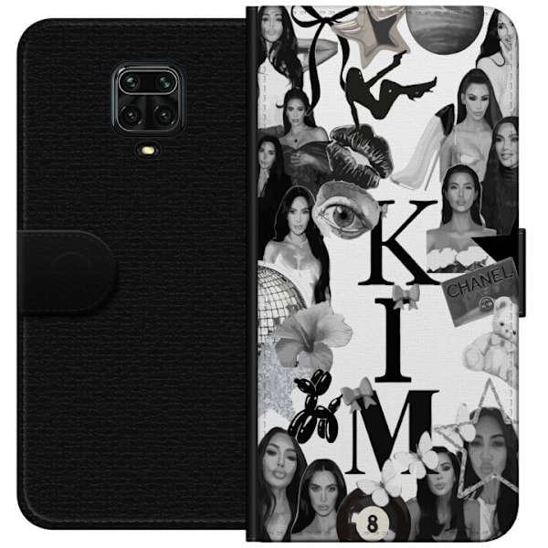 Xiaomi Redmi Note 9S Tegnebogsetui Kim Kardashian – Aestheti