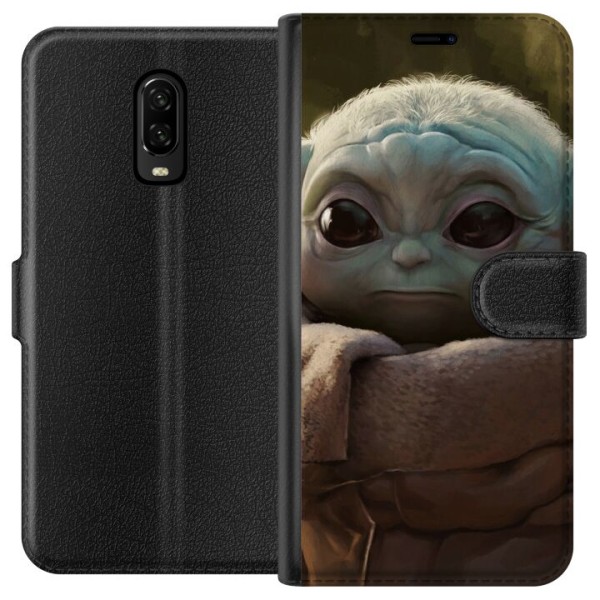 OnePlus 6T Lompakkokotelo Baby Yoda