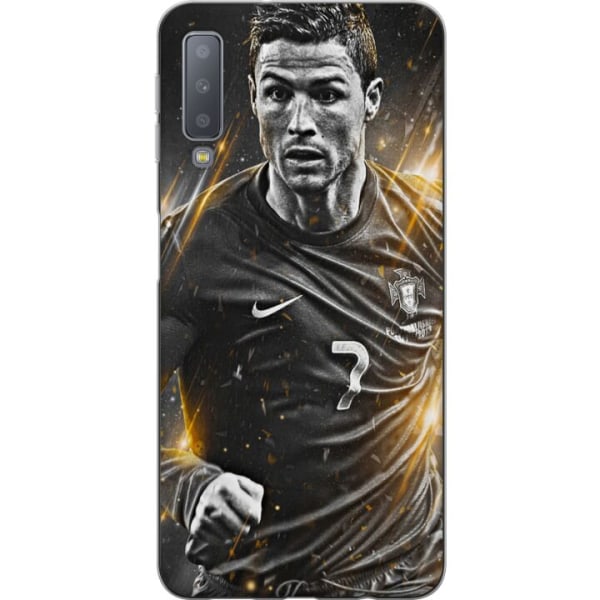 Samsung Galaxy A7 (2018) Gennemsigtig cover Cristiano Ronaldo
