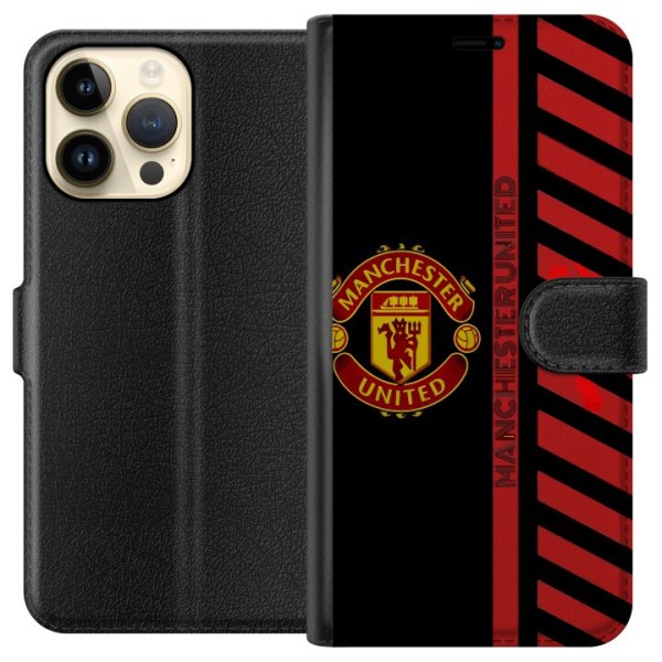 Apple iPhone 14 Pro Max Lommeboketui Manchester United