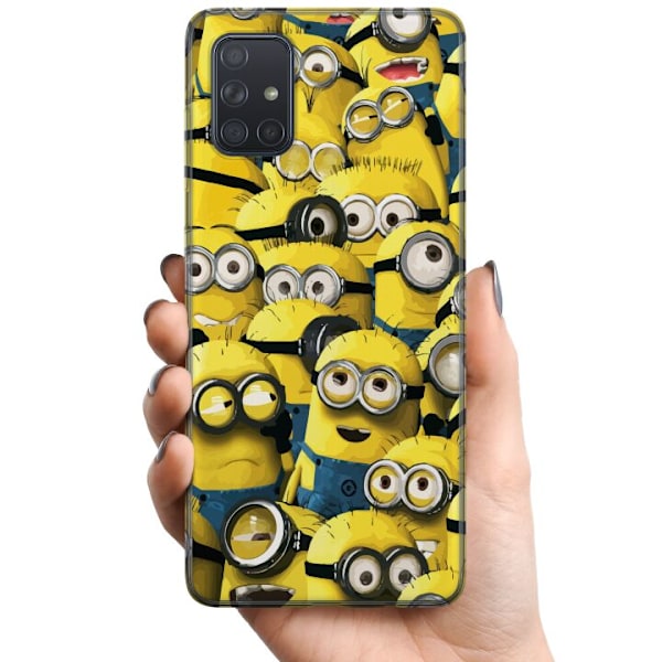 Samsung Galaxy A71 TPU Mobilcover Minions