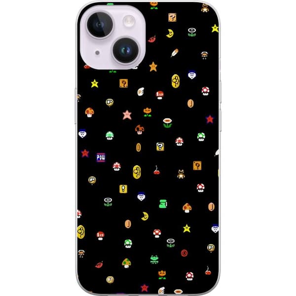 Kompatibelt Mobildeksel til Apple iPhone 14 Super Mario Bros