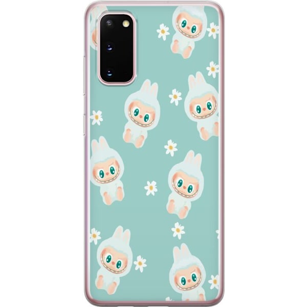 Samsung Galaxy S20 Läpinäkyvä kuori Labubu Candy Vibes