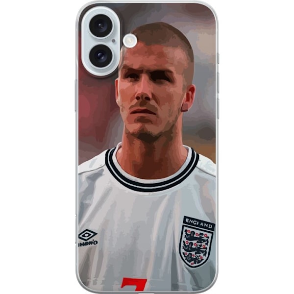 Apple iPhone 16 Plus Gennemsigtig cover David Beckham