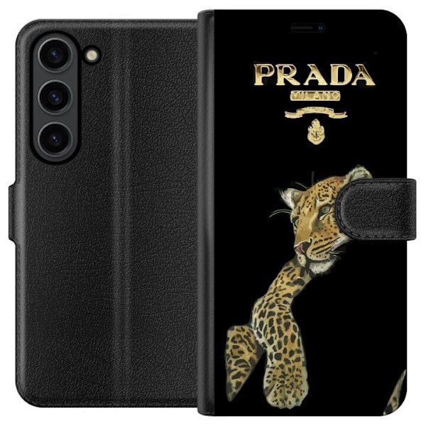 Samsung Galaxy S24 Plånboksfodral Prada Leopard