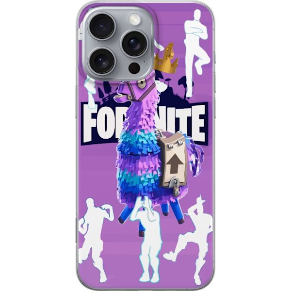 Apple iPhone 16 Pro Max Läpinäkyvä kuori Fortnite