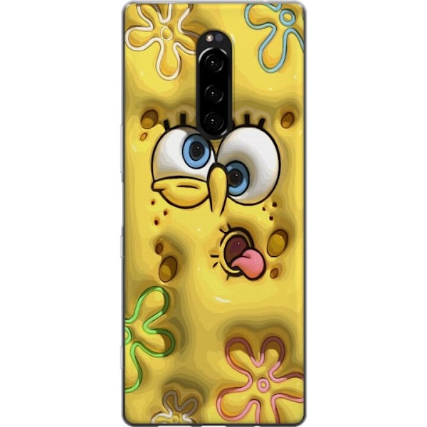 Sony Xperia 1 Gennemsigtig cover SvampBob