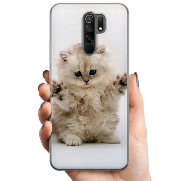 Xiaomi Redmi 9 TPU Mobildeksel Katt
