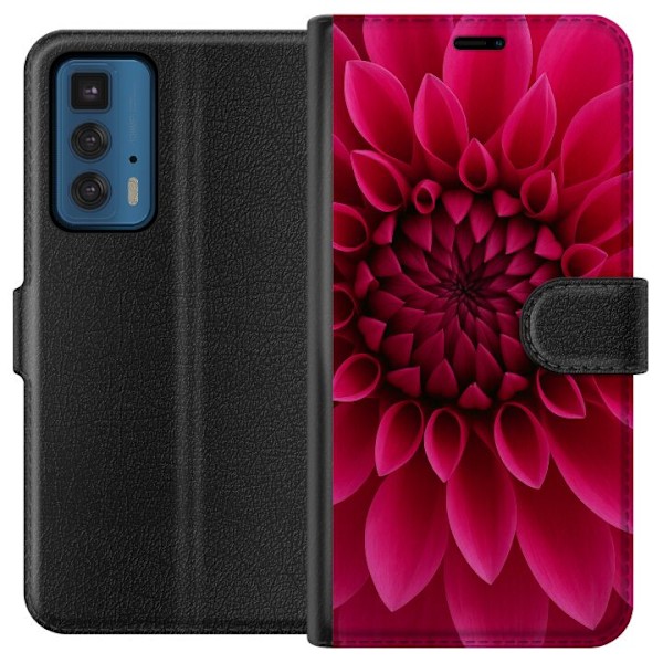 Motorola Edge 20 Pro Lompakkokotelo Rosecore