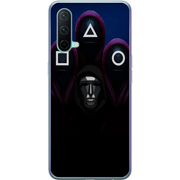 OnePlus Nord CE 5G Läpinäkyvä kuori Squid Game Kausi 3 Uudet Ikoni Suosittu Sarja TV Motiivi Aasialainen Draama Trendikäs Graafinen Suunnittelu