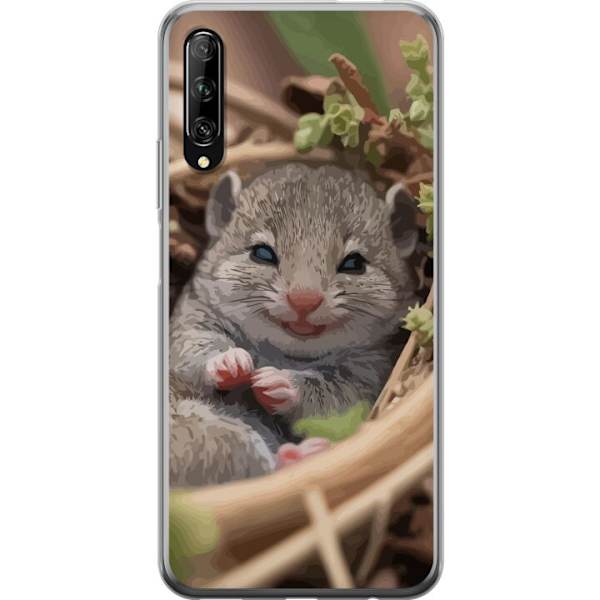 Huawei P smart Pro 2019 Gennemsigtig cover Rotte Smilende Dyremotiv By Motiv Urban Grafisk Design Populært Sjovt Motiv Kunstart Stil