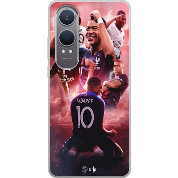 OnePlus Nord CE4 Lite Gennemsigtig cover Kylian Mbappé