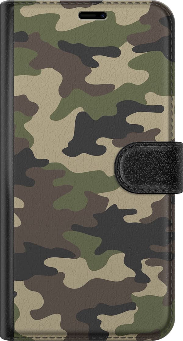 Kompatibel Tegnebogsetui til Xiaomi Redmi 10C Militær
