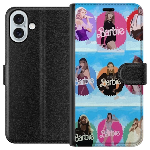 Apple iPhone 16 Plus Lompakkokotelo Taylor Swift - Barbie