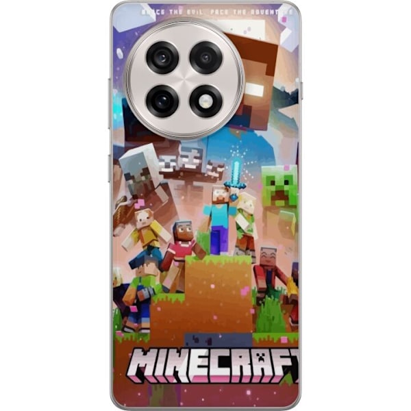 OnePlus 13R Läpinäkyvä kuori Minecraft