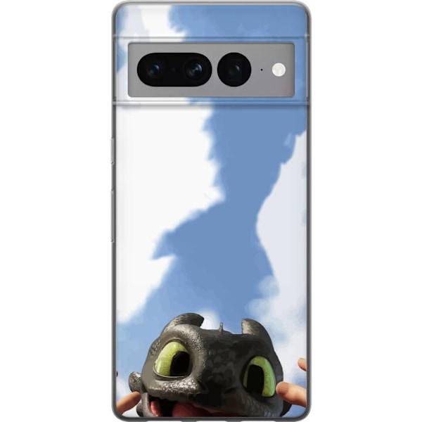 Google Pixel 7 Pro Läpinäkyvä kuori Lohikäärmeen Kasvattaja