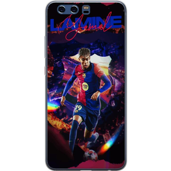 Huawei P10 Gennemsigtig cover Yamal Rising Talent FC Barcelona Spiller Ung Fodboldstjerne Populært Motiv Sport Spanien Talent