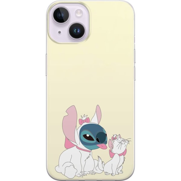 Apple iPhone 15 Gennemsigtig cover Stitch Aristocats