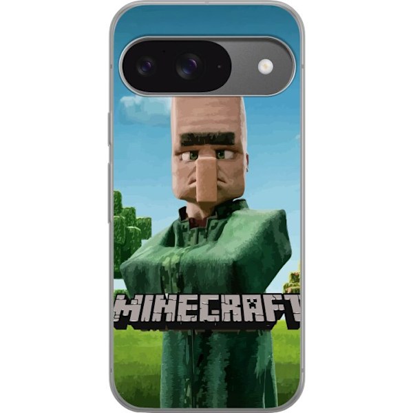 Google Pixel 9 Läpinäkyvä kuori A Minecraft Movie