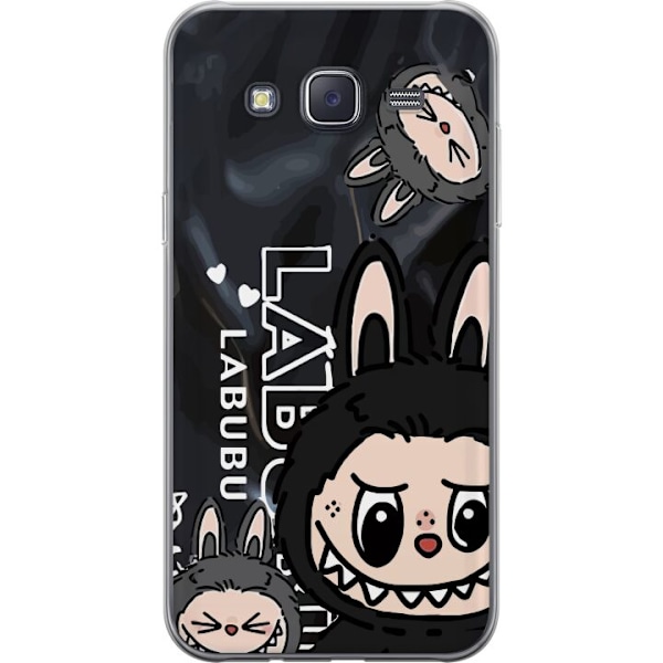 Samsung Galaxy J5 Läpinäkyvä kuori <nl>Labubu Black Energy