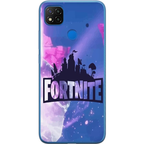 Xiaomi Redmi 9C Gennemsigtig cover Fortnite