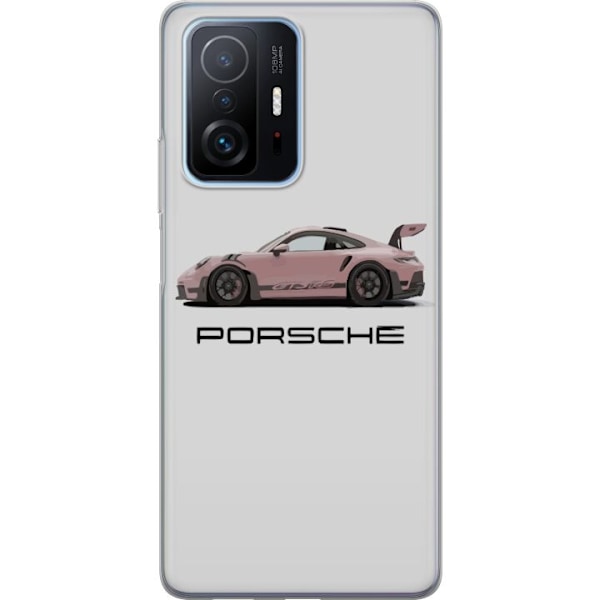 Xiaomi 11T Pro Gennemsigtig cover Porsche 911 Pink