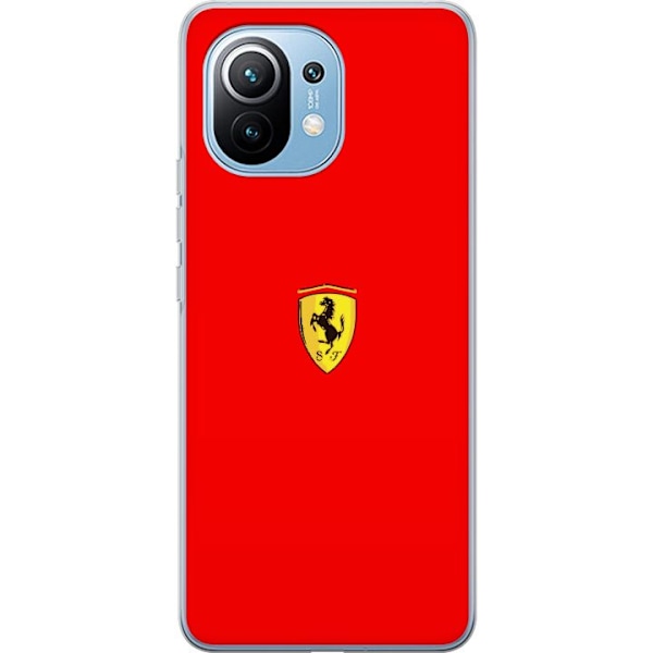 Xiaomi Mi 11 Läpinäkyvä kuori Ferrari S.p.A.