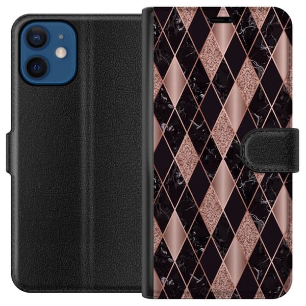 Kompatibelt Plånboksfodral till Apple iPhone 12 mini Sophisticated