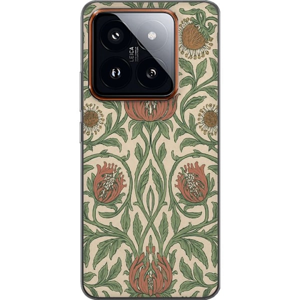 Xiaomi 14 Pro Läpinäkyvä kuori Petali Yksityiskohdat