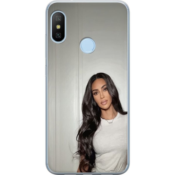 Xiaomi Mi A2 Lite Läpinäkyvä kuori Kim Kardashian – Iconic Style Collection