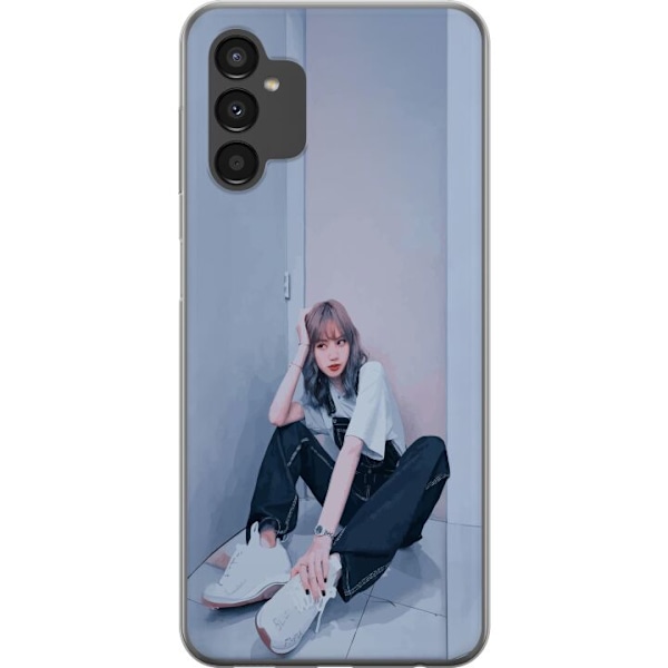 Samsung Galaxy A04s Gennemsigtig cover Lisa from Blackpink – K-pop Style Icon
