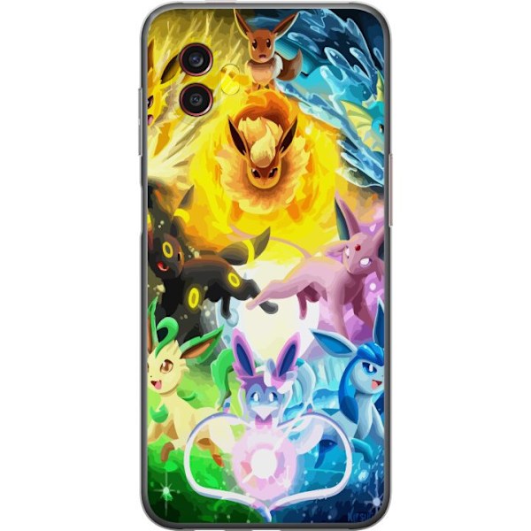 Samsung Galaxy Xcover6 Pro Gennemsigtig cover Pokemon