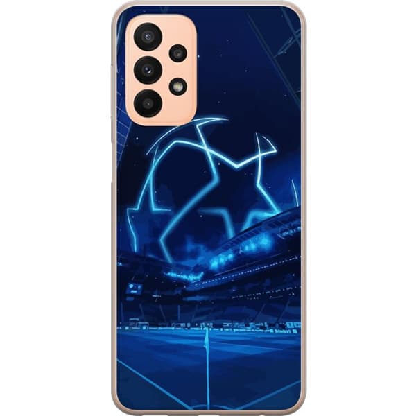 Kompatibelt Mobildeksel til Samsung Galaxy A23 Blå Fotball