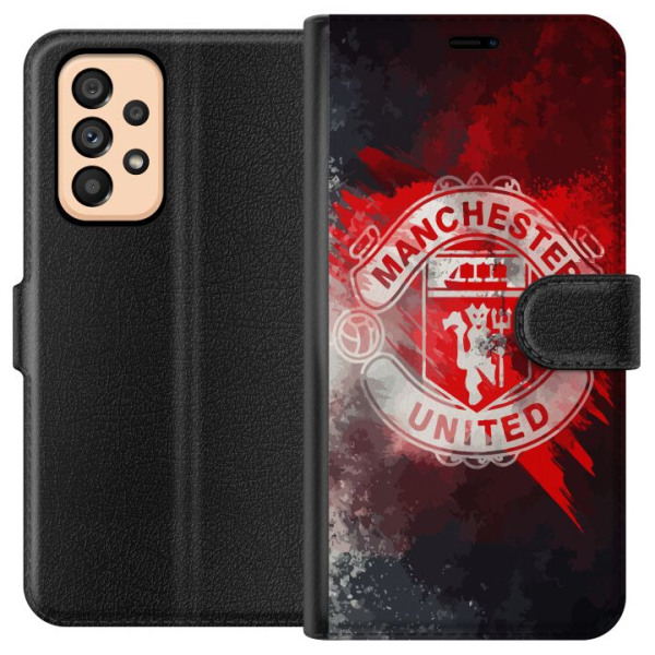 Samsung Galaxy A53 5G Tegnebogsetui Manchester United FC