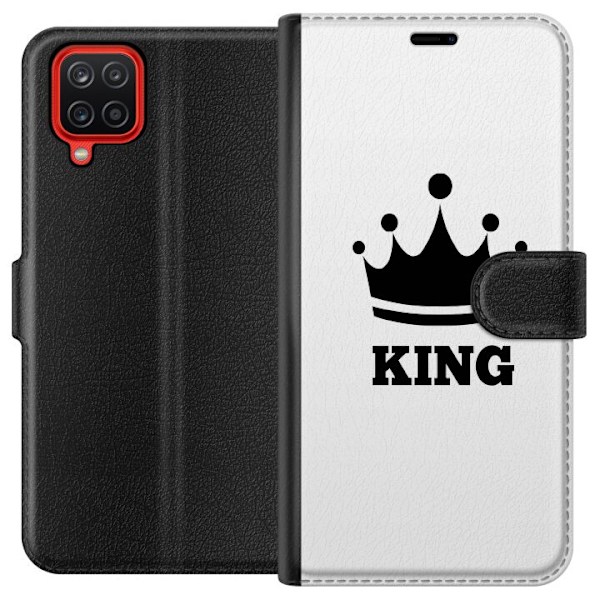 Samsung Galaxy A12 Plånboksfodral Kung