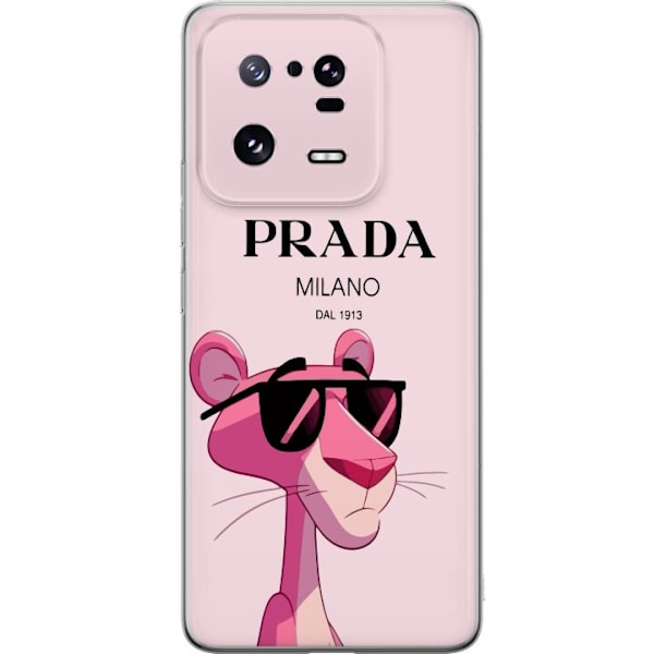 Xiaomi 13 Pro Genomskinligt Skal Prada Rosa Pantern