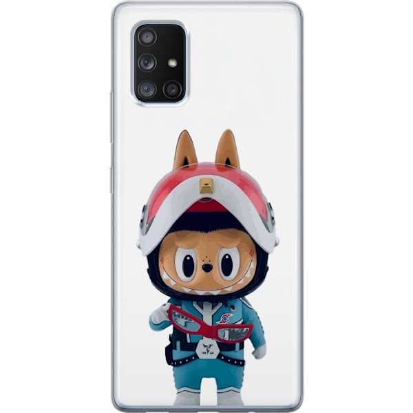 Samsung Galaxy A71 5G Genomskinligt Skal How2work Labubu The M
