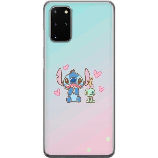 Samsung Galaxy S20+ Genomskinligt Skal Stitch Kärlek
