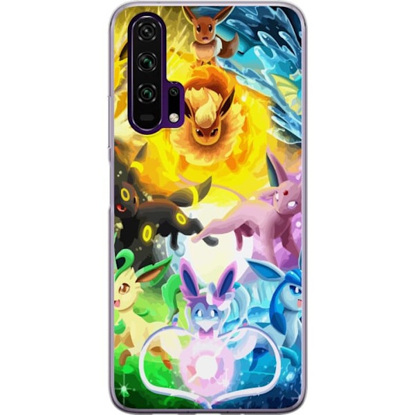 Honor 20 Pro  Gennemsigtig cover Pokemon