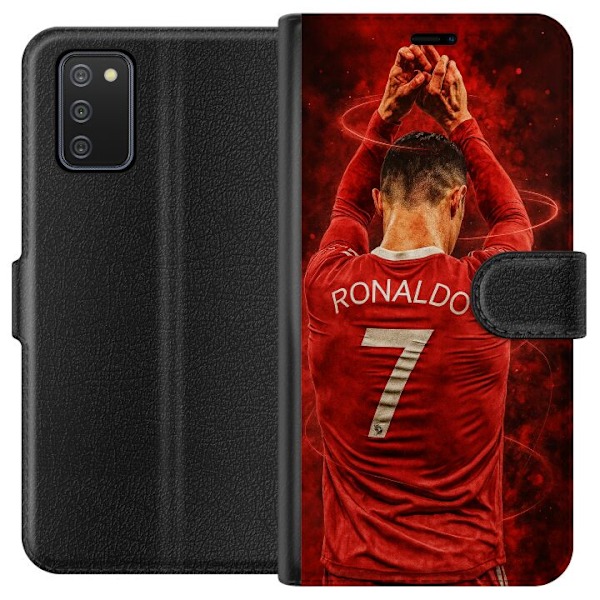 Samsung Galaxy A02s Tegnebogsetui Ronaldo