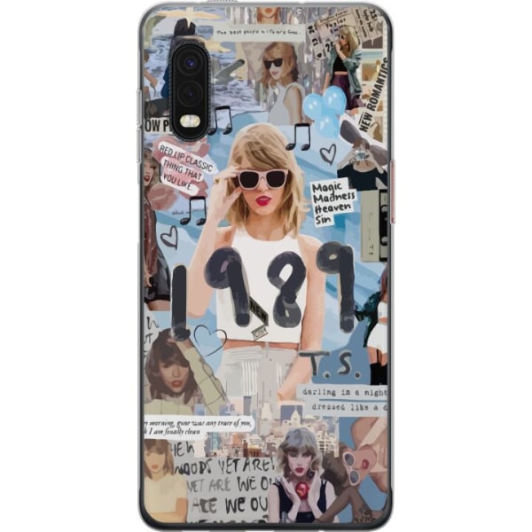 Samsung Galaxy Xcover Pro Gjennomsiktig deksel Taylor Swift